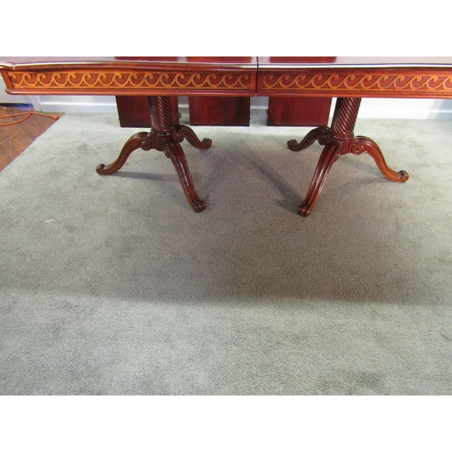 Pennsylvania House Solid Cherry Chippendale Style Dining Table For Sale - Image 6 of 12