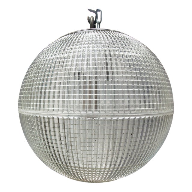 Vintage Holophane Ball, 1970s For Sale