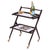 Mid-Century Italian Trolley Bar Cart in Wood and Glass attributed to Cesare Lacca, 1950s For Sale - Image 16 of 16