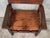 19th Century Spanish Colonial Throne Armchair with Leather For Sale - Image 9 of 11