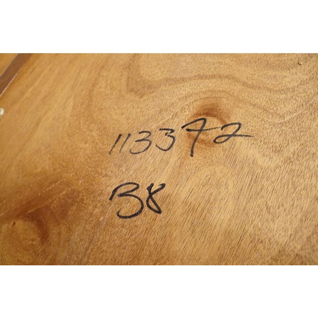 Century Furniture Solid Walnut Country French Provincial 84" Dining Table 113372 For Sale - Image 11 of 11