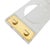 Elegant Italian wine bottle holder from the 1970s, crafted in clear acrylic (methacrylate) combined with metal details....