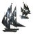 Curtis Jere Style Metal Sailboats Wall Sculpture - 2 Pieces For Sale