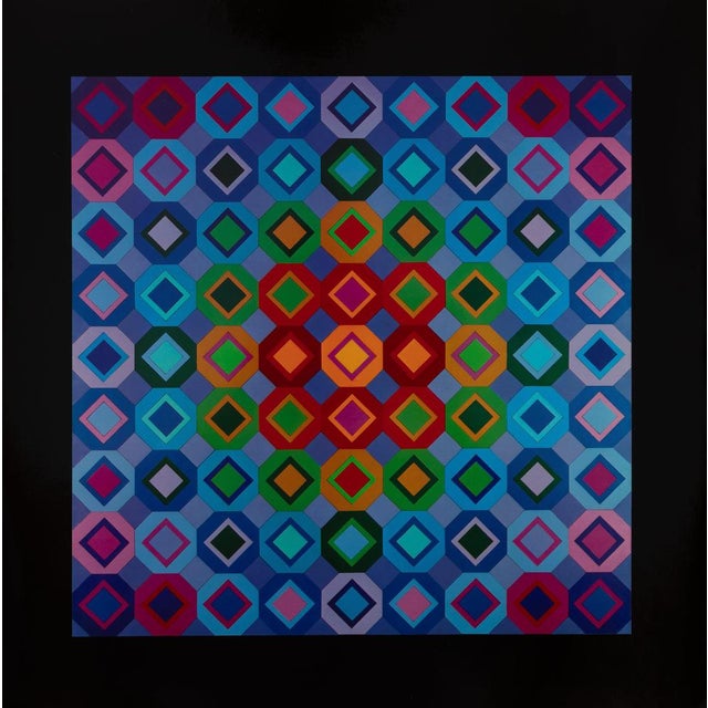 Victor Vasarely, FOLKOKTA, Etching For Sale - Image 6 of 6
