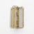 Mid-Century Modern Curved Clear Ribbed Murano Glass and Brass Wall Sconces, 2000, Set of 2 For Sale - Image 3 of 9