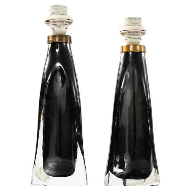 Model RD-1323 Table Lamps by Carl Fagerlund for Orrefors, Sweden, Set of 2 For Sale - Image 6 of 6