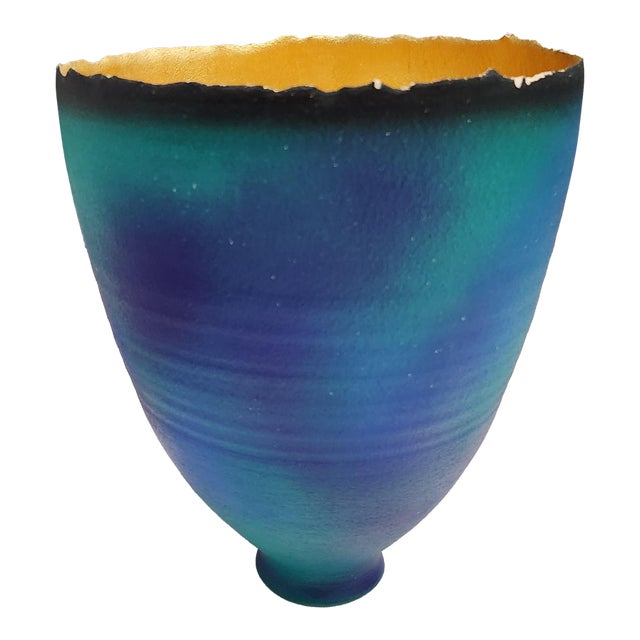 Cheryl WIlliams Copper Patina Prosperity Bowl For Sale