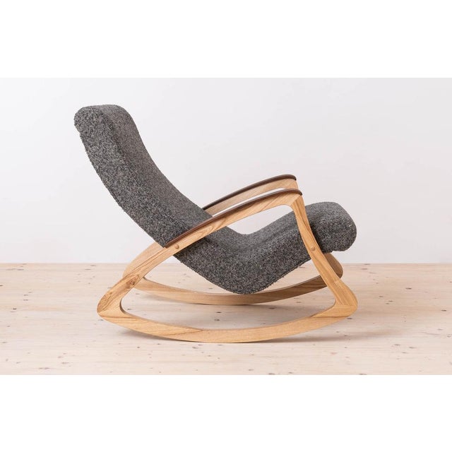 Mid-Century Modern Rocking Chair, 1950s For Sale - Image 6 of 14