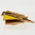 Plastic Irena Jaworska, Line Vautrin School Gold Resin and Mirror Pin Brooch For Sale - Image 7 of 7