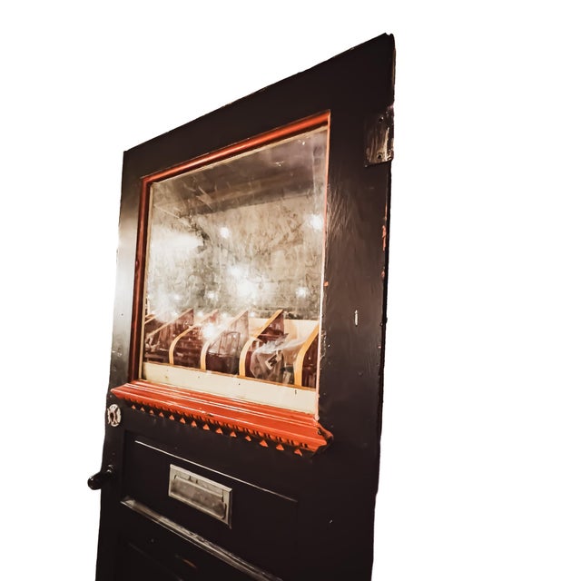 Wood Vintage Half-Light Door For Sale - Image 7 of 16