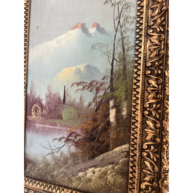 1970s Vintage Framed Art For Sale - Image 5 of 7