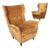 Vintage Italian Velvet Bergère Lounge Chairs, 1950s, Set of 2 For Sale