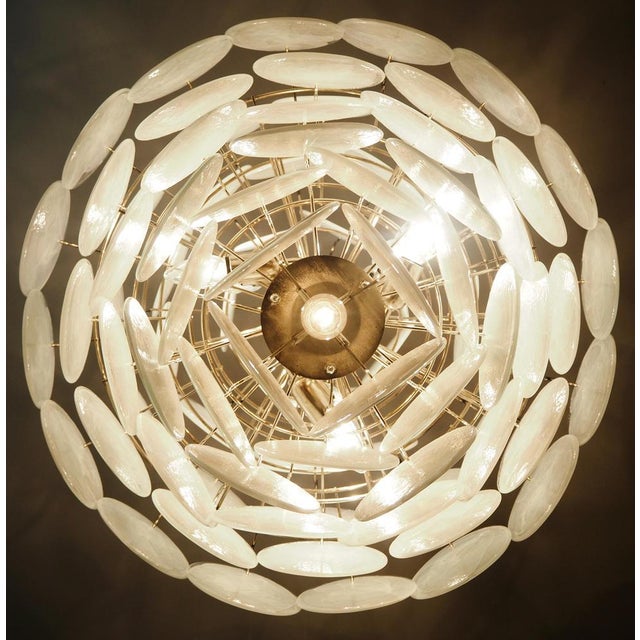 Vintage Italian Murano Chandeliers, 1990, Set of 2 For Sale - Image 10 of 17