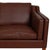 Brown Model 2213 3-Seater Sofa in Bison Leather For Sale - Image 8 of 17