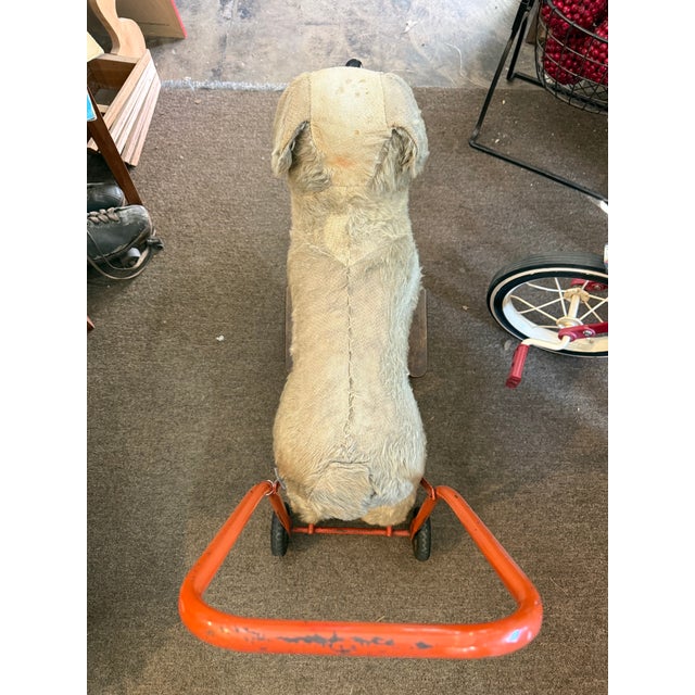 Children's Large Dog Riding Toy, Tri-Ang Toys by Lines Bros. Circa 1940's For Sale - Image 3 of 9