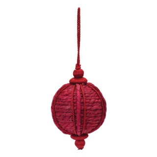 Jute Onion Ornament (Set of 6) For Sale