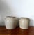 Two antique preserve pots or fat pots, typical of the late 19th or early 20th century. Double side handles. Beautifully...