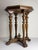 Brown Vintage Wooden Side Table, Italy, 1950s For Sale - Image 8 of 18