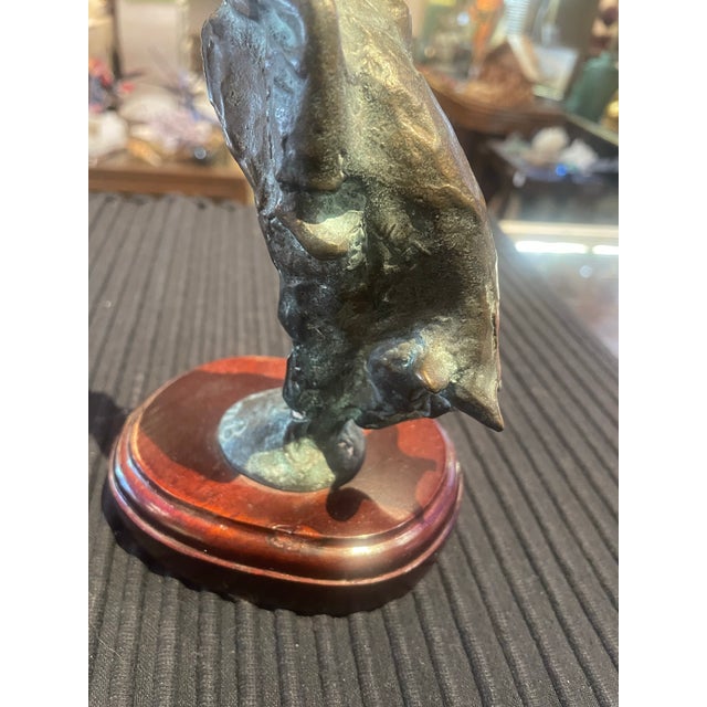 MCM Bull Rider Bronze by Kim Bernard (1942- ) For Sale In Phoenix - Image 6 of 9