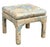 Pair Ming Style Upholstered Ottomans/Benches. Both Benches are remarkably sturdy and show beautifully. Spring loaded...
