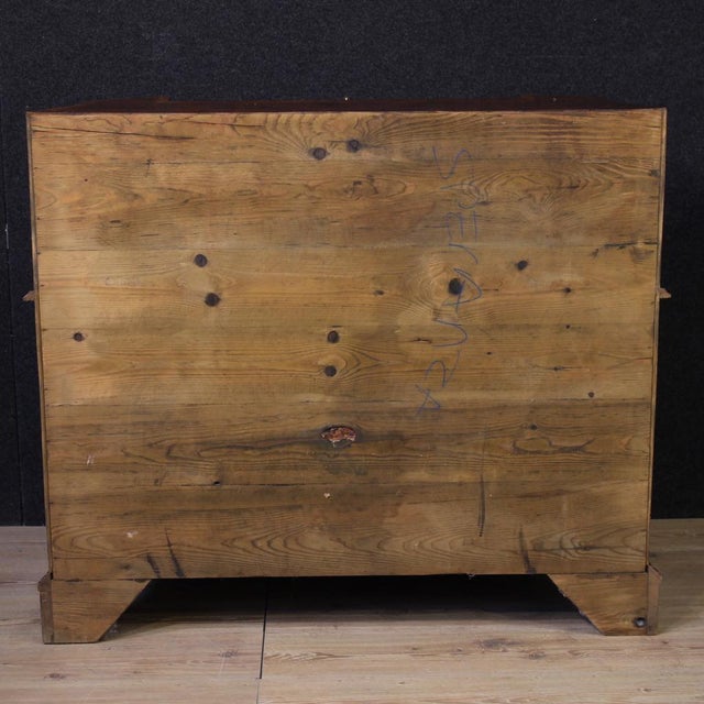 20th Century Venetian Bureau in Walnut, 1950s For Sale - Image 6 of 13