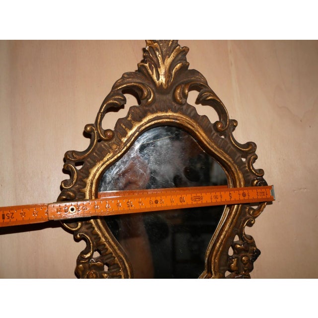Small Mirrors with Carved Frames, 1930s, Set of 2 For Sale - Image 12 of 18