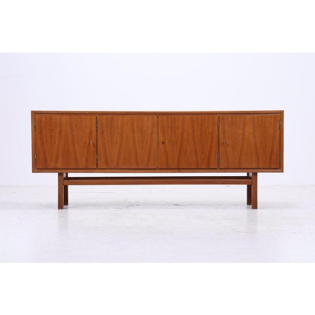 Mid-Century Walnut Sideboard with Bar Compartment, 1960s For Sale - Image 17 of 17