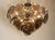 1960s Large Chrome Metal and Glass Disc Ceiling Chandelier, 1960s For Sale - Image 5 of 18