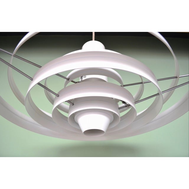 Danish Fibonacci Pendant Lamp by Sophus Frandsen for Fog & Mørup, 1960s The Fibonacci design impresses with its high-...