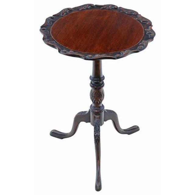Georgian Revival Side Table in Mahogany, 1910s For Sale - Image 6 of 6