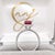 1.7Ct Ruby Ring With Earth Mined Diamonds Halo: Solid 14k Gold, Cushion Cut 7mm, Size 6.75 For Sale - Image 11 of 14