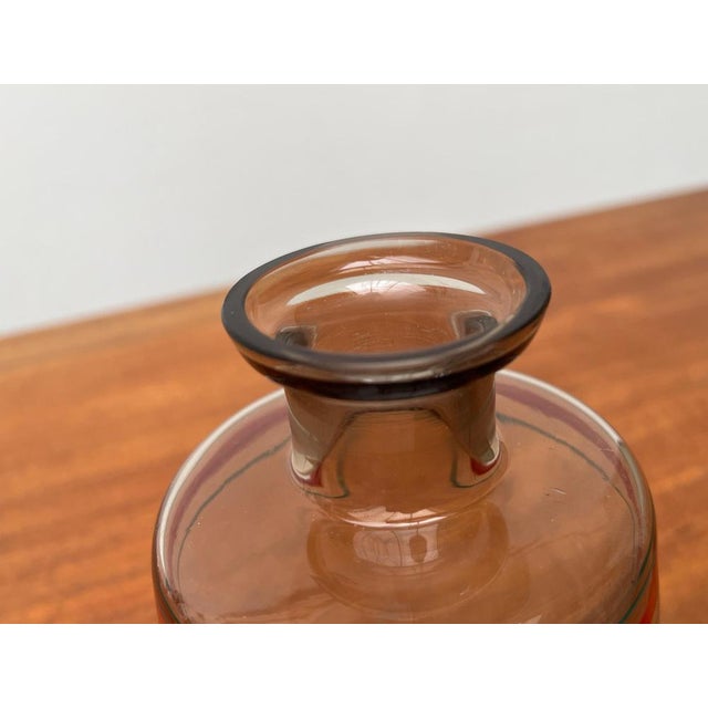 Mid-Century German Glass Carafe, 1960s For Sale - Image 14 of 18