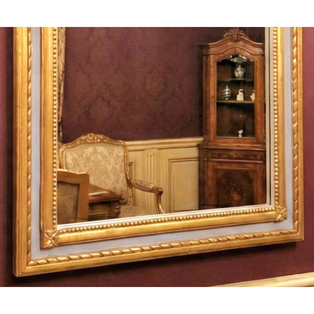 French Neoclassical Giltwood Mirror - 19th Century For Sale - Image 4 of 5