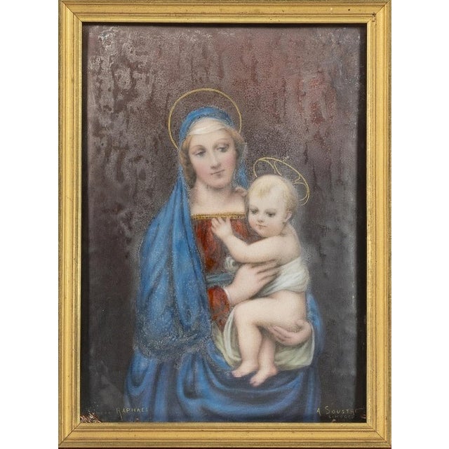Antoine Soustre, Untitled, 1800s, Paint, Framed For Sale - Image 4 of 6