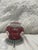 Vintage Red Famille Rose Chinese Tea Set. Factory 10 Jingdezhen. Longevity 1970s. This gorgeous red and white tea pot, and...