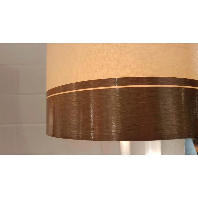 French Brushed Aluminum Table Lamp, 1970s For Sale - Image 11 of 16
