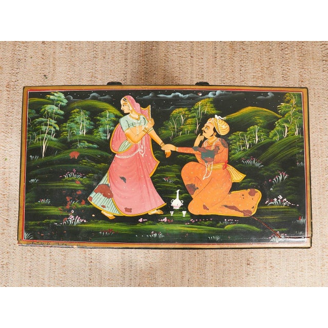 Mid 20th Century Mid 20th Century Rajasthan Chest Cabinet For Sale - Image 5 of 11