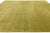 Modern Apadana's Modern Gabbeh Hand-Loom Wool Area Rug in Antique Gold. For Sale - Image 3 of 7