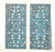 Pair of Antique Solid Brass Openwork Wall Hangings / Architectural Grilles For Sale - Image 16 of 17