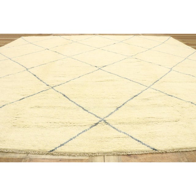 Textile Room Size Moroccan Style Area Rug - 12'01 X 13'02 For Sale - Image 7 of 9