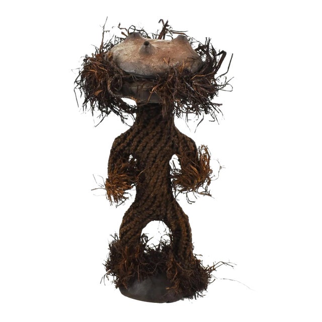 Early 20th Century Pende Dance Wood Doll For Sale