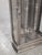 Dark Gray Chapman & Myers Polished Nickel Linear Wall Lanterns- A Pair For Sale - Image 8 of 15