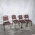 Mid-Century Tubular Metal Stacking Dining Chairs, Set of 4 For Sale - Image 4 of 7