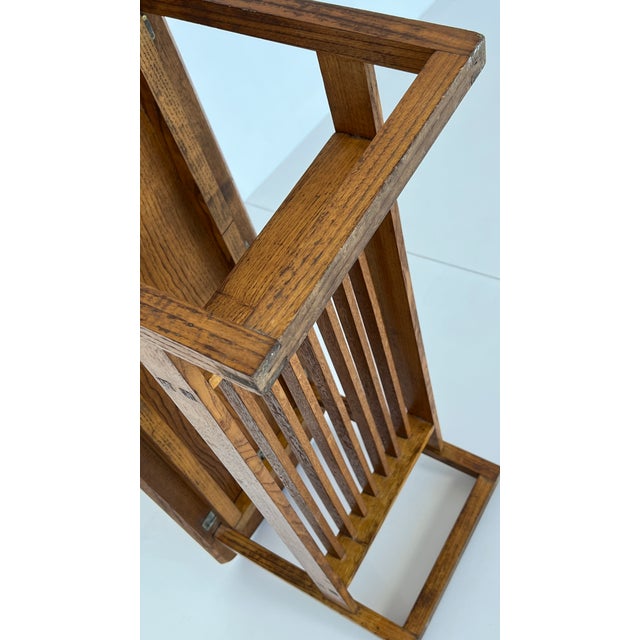Danish Wooden Bench, 1950s For Sale - Image 5 of 10