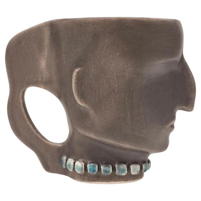 Warrior 1 Sculptural Ristretto Cup by Tamara Barnoff For Sale - Image 9 of 9