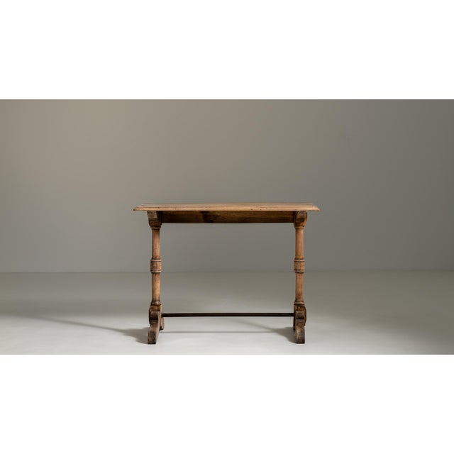 French Bistro Side Table, Antique, France, Circa 1900 For Sale - Image 4 of 12