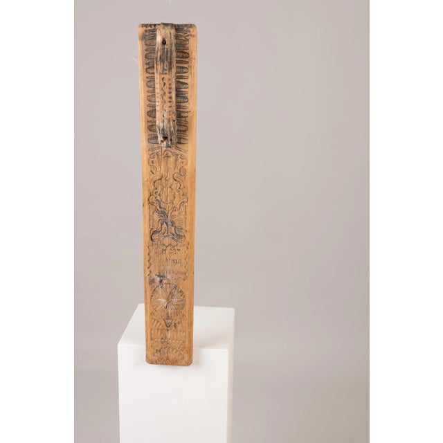 Folk art mangle board from northern Sweden. This is a typical proposal gift to the would-be bride from the groom. If he...