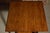Antique Conrey Birely Tiger Oak Vic Parlor Table Spool Legs Side End Stand 1890s For Sale - Image 4 of 8