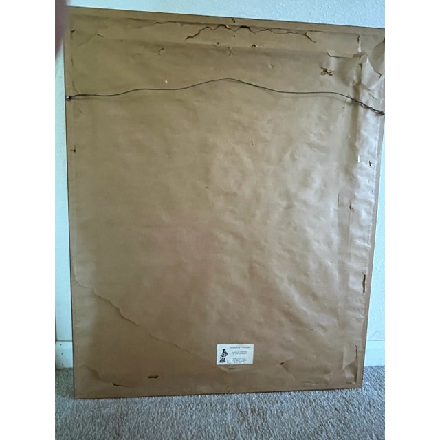 1960 “Coit Tower, San Francisco”, Mid-Century Modern Oil Painting on Panel by Jean Kalisch For Sale - Image 9 of 11