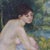 French School, Naive Folk Art Painting with Nude Figure, 1920s, Oil on Canvas For Sale - Image 10 of 11